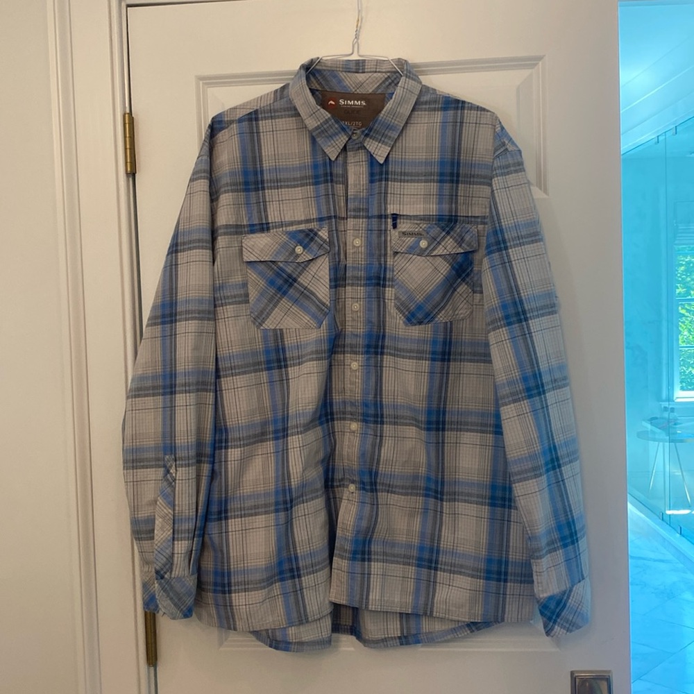 Simms fishing shirt
